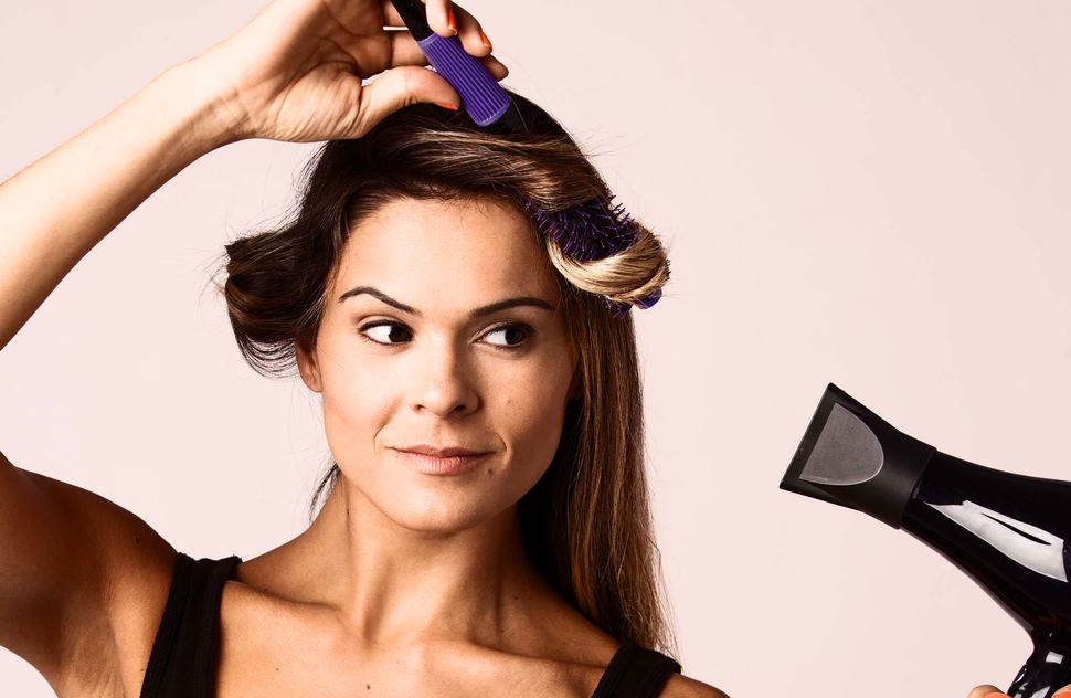 ways to use a blow dryer creatively